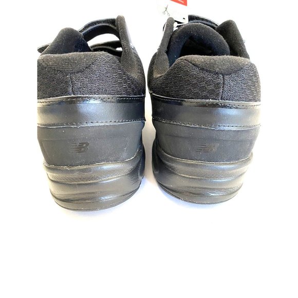 New Balance 411 Walking Shoes Men's Size 13 4E Wide Black Hook and Loop MW411HK2 - Picture 4 of 10